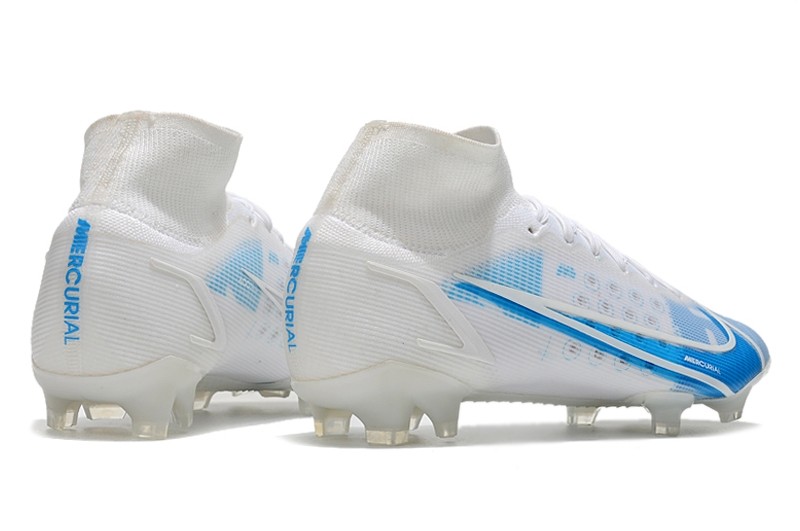 Nike Mercurial Superfly Dragonfly 8 Elite FG - White & Metallic