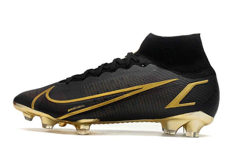 Best 2021 Nike Mercurial Superfly Dragonfly 8 Elite FG - Gold White Soccer Shoes - Ypsoccer