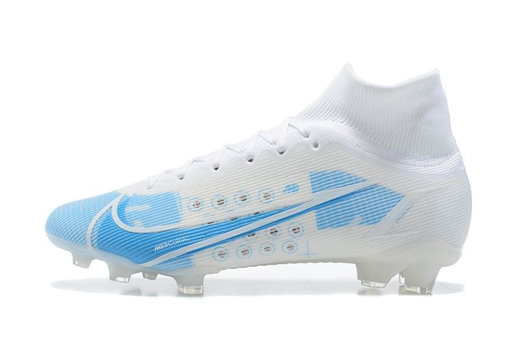 Wide Selection Of Nike Mercurial Superfly 8 Elite FG White Blue