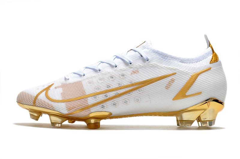 nike mercurial vapor white and gold