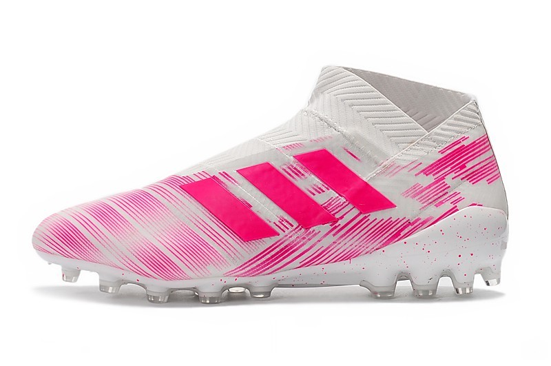 white and pink nemeziz