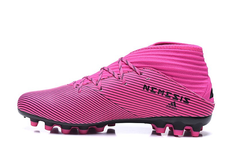 adidas black and pink football boots