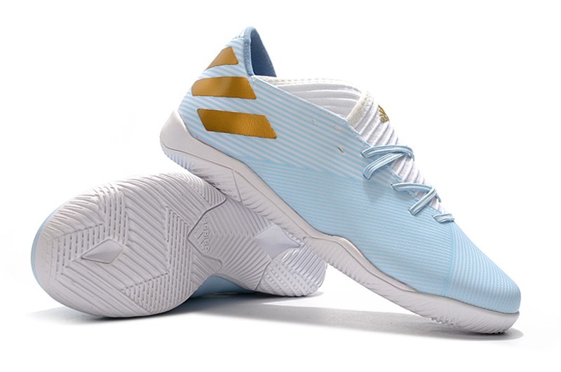 white and gold nemeziz