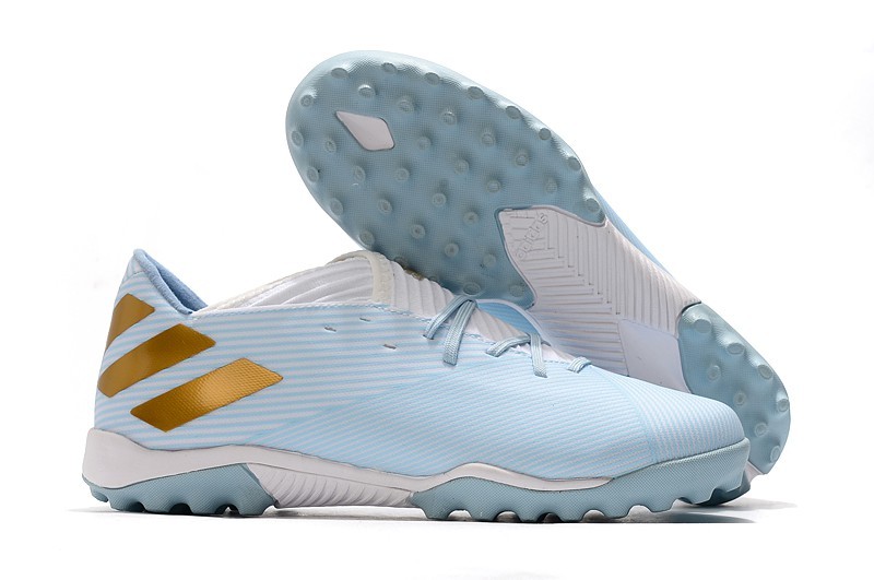 white and gold nemeziz