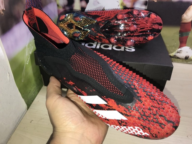 New Latest 2020 adidas Predator Mutator 20+ FG in Black White Red Available - Ypsoccer