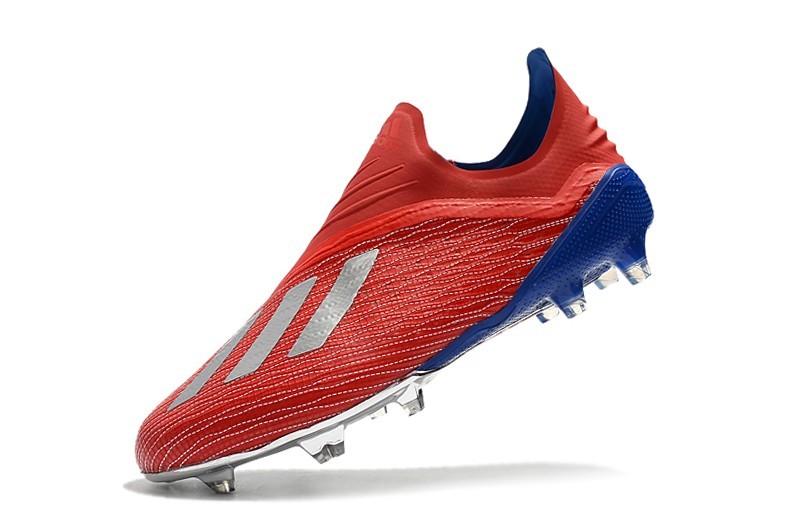 adidas red and blue boots