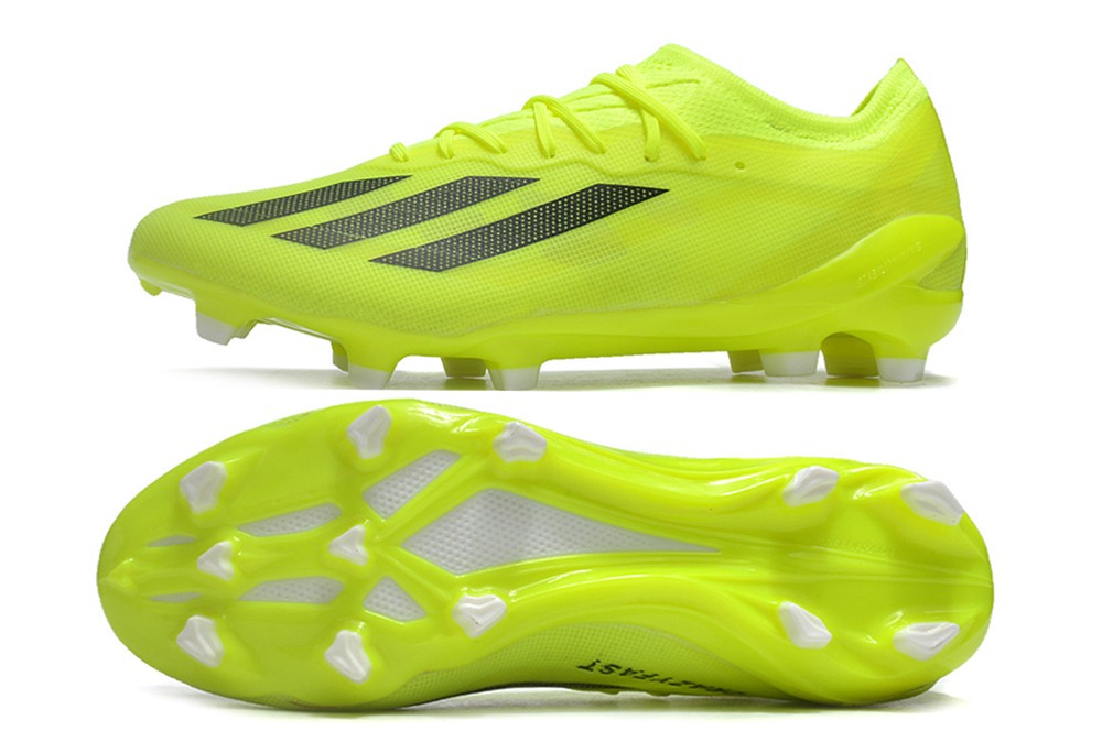 adidas X Crazyfast.1 FG Football Boots - Yellow/Black/Green/