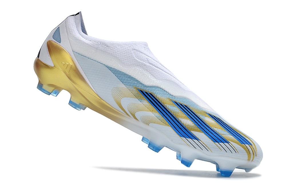 White gold sales messi cleats