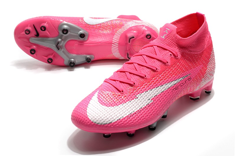 Nike Mercurial Superfly 7 Elite Ag Mbappe Rosa Pink Blast White Black Ypsoccer