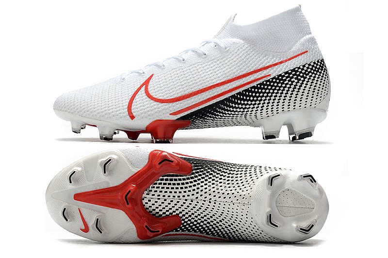 nike mercurial superfly 7 white and black