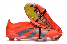 adidas Predator Elite Fold-over Tongue FG Predstrike - Solar Red/Black/Solar Yellow