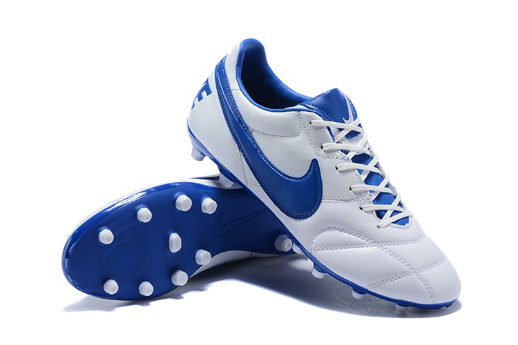 The Newest Nike Premier II FG Football Boots - Racer Blue White Racer Blue